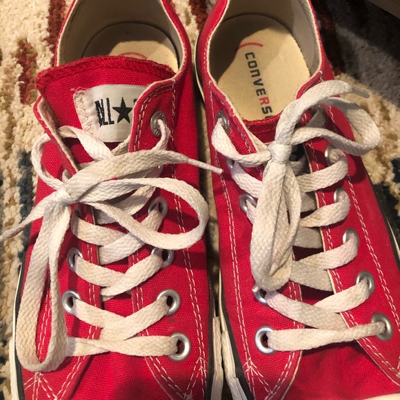 Red Converse - Picture 2 of 4